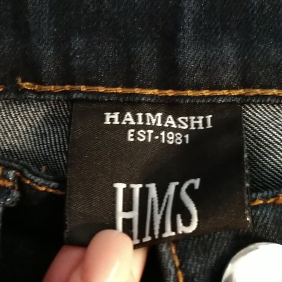 Haimashi Dark Denim Jeans - Picture 3 of 6